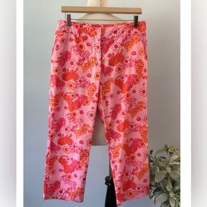 Lilly Pulitzer tiger print pink pants